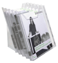 Prospekthalter-System COMBIBOXX A4 set XL, Tischprospekthalter