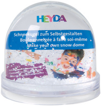 Schneekugel zum Selbstgestalten