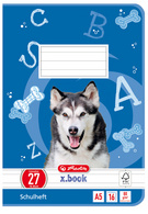 Visuel de référence: Cahier scolaire x.book, exemples de motif