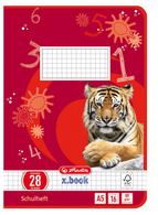 Visuel de référence: Cahier scolaire x.book, exemples de motif