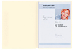 Bewerbungsmappe "Solo", beige