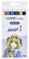Marker ciao, 5+1 Set "Manga 1"