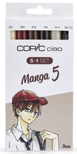 Marker ciao 5+1 Set "Manga 5"