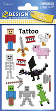 Kinder-Tattoos "Pixel"