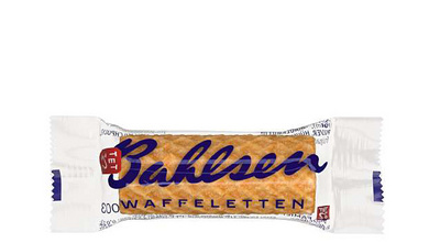 Biscuits "Waffeletten", emballage individuel