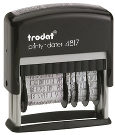 Wortbandstempel Printy Dater 4817,