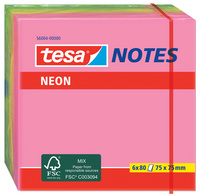 Neon Notes Haftnotizen, 75 x 75 mm