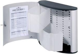 Armoire à pharmacie FIRST AID BOX M, ouvert