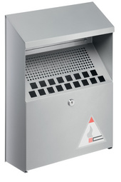 Wandascher METALL, metallic silber