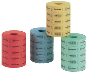 Symbolbild: Getränkemarken - Farbauswahl