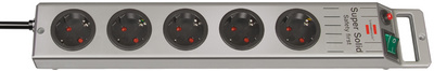 Steckdosenleiste Super-Solid-Line, silber