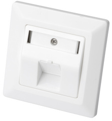 Leerdose für Keystone Module, 1-fach