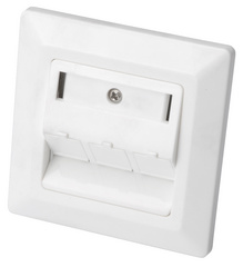 Leerdose für Keystone Module, 3-fach