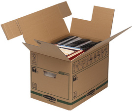 Visuel de référence: Carton de déménagement SmoothMove, ouvert