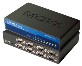 USB 2.0 auf RS-232 Hub, 8-fach