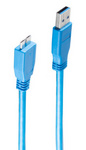 USB 3.0 Micro Anschlusskabel, USB-A - Micro USB-B