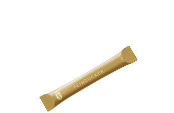 Stick de sucre, portion individuelle