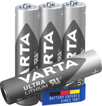 Pile au lithium "ULTRA LITHIUM", Micro (AAA)