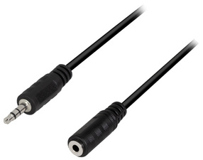 Visuelle de référence: Câble audio, connecteur jack mâle 3,5 mm - connecteur jack femelle 3,5 m
