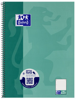 Visuel de référence: Cahier à spirale A5+ turquoise