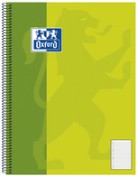 Visuel de référence: Cahier à spirale A5+ vert