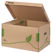Archiv-Klappdeckelbox ECO, offen