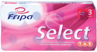 Papier toilette Select, 3 couches avec TAE