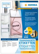 Symbolbild: Transparente Folien-Etiketten SPECIAL, glänzend