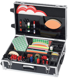 Valise de présentation TRAINER, ouvre