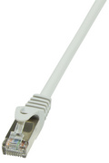 Patchkabel Kat. 5e F/UTP, grau