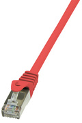 Patchkabel Kat. 5e F/UTP, rot