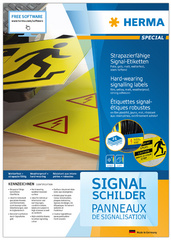 Étiquettes signalétiques SPECIAL