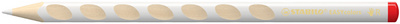 Dreikant-Buntstift EASYcolors, weiß