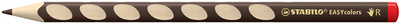 Dreikant-Buntstift EASYcolors, dunkelbraun