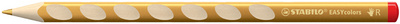 Dreikant-Buntstift EASYcolors, gold