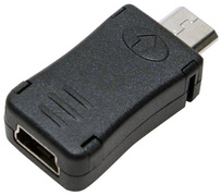 USB 2.0 Adapter, Micro USB Stecker - Mini USB Kupplung