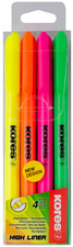 Surligneur "High Liner" Neon, en étui