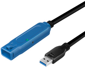 Symbolbild: USB 3.2 Aktives Verlängerungskabel, USB-A