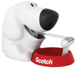 Tischabroller "Dog" - bestückt