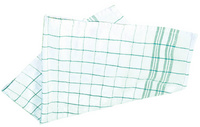 Torchon à vaisselle "KARO", vert