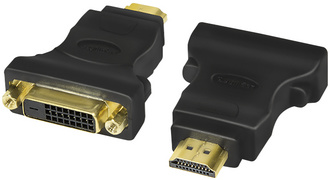 HDMI mâle - DVI-D femelle 24+1