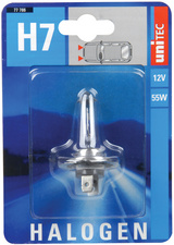 Ampoule halogène pour voiture H7 pour phare, emballage blister