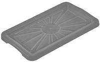 Zubehör: Deckel "franziska", crystal-grey