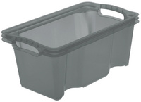 Aufbewahrungsbox "franz", crystal-grey