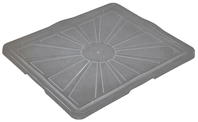 Zubehör: Deckel "franziska", crystal-grey