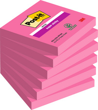  Haftnotizen super sticky notes, pink