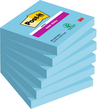  Haftnotizen super sticky notes, blau
