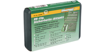 Sicherheits-Bitsatz, Aufbewahrungskoffer