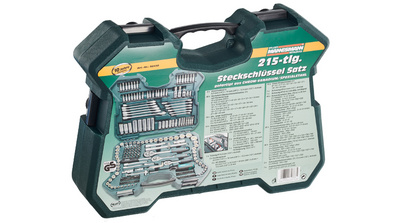 Coffret d'embouts, dans un coffret de rangement