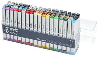 Marker classic, 72er Set 2